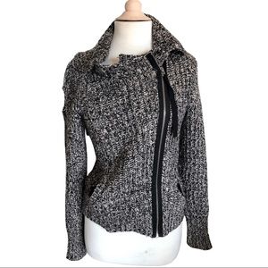 10 Free People Knit Moto Sweater